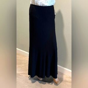 Karen Kane Maxie Flare Skirt in Black Knit Size Small New With Tags!
